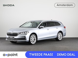 Skoda Superb Combi 1.5 TSI MHEV First Edition 150 pk | Trekhaak wegklapbaar | Panoramadak | Verlengde garantie | Navigatie | Achteruitrijcamera | Verwarmbare voorstoelen