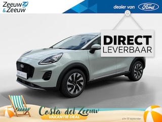 Ford Puma 1.0 EcoBoost Hybrid Titanium 125PK | Uit Voorraad Leverbaar | €5.000,- Ready Set Ford Bonus | 0,99% Ford Options | Afneembare Trekhaak | Winterpakket | Achteruitrijcamera | Parkeersensoren voor & achter | Apple Carplay & Android Auto