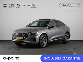 Audi E-tron 55 quattro Business edition Plus 95 kWh 408 pk | SOH 92,64% | Navigatie | Panoramadak | Parkeersensoren | Elektr. voorstoelen | Lichtmetalen velgen 21" | Luchtvering |