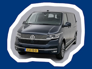 Volkswagen Transporter 2.0 TDI L2 Bulli 199pk DSG Leder Schuifdeur L+R Virtual cockpit Navigatie Trekhaak ACC