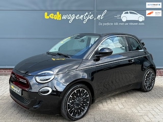 Fiat 500 E La Prima 42 kWh Cabrio *camera *leder * JBL *17”