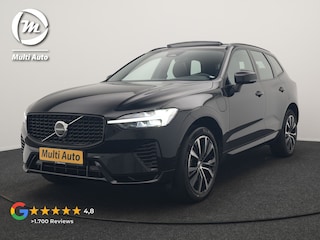 Volvo XC60 T8 AWD R-Design LONG RANGE PHEV 455pk Dealer O.H. | Trekhaak Af Fabriek | Panodak | Lederen Sportstoelen Memory & Verwarmd | Stuur Verwarmd | Keyless | Apple Carplay | Google Assistent | DAB | 20"L.M | Cruise Control | Plug In Hybrid |