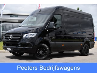 Mercedes-Benz Sprinter 319 3.0 CDI L2H2 DC Black Edition MARGE! Adaptieve Cruise, Camera, LED, Carplay, Standkachel, 10,5'' Mbux, Automaat, 3500kg Trekhaak, Uniek!