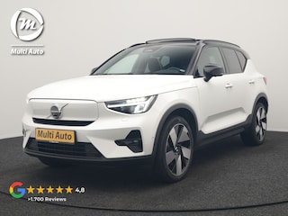 Volvo XC40 Recharge Ultimate 69 kWh 231pk Dealer O.H. | Trekhaak Af Fabriek | Panodak | Wartmepomp | Adaptive Cruise | 360 Camera | Harman / Kardon | Sportstoelen Memory & Verwarmd | Keyless | Blis | Apple Carplay | Google | Stuur Verwwarmd |