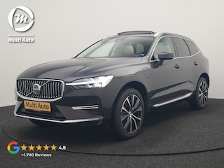 Volvo XC60 T6 AWD Plus Bright LONG RANGE PHEV 350pk Dealer O.H. | Panodak | Adaptive Cruise | Camera | Lederen Sportstoelen Memory & Verwarmd | Blis | Keyless | Apple Carplay | Stuur Verwarmd | Google Assistent | Plug In Hybrid |