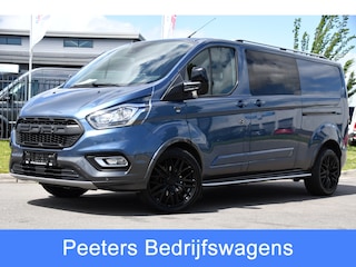 Ford Transit Custom 320 2.0 TDCI L2H1 Active DC PB Edition Camera, Cruise, Carplay, Stoelverwarming, LED, Automaat, 170pk, Sensoren, leder, 2 x Schuifdeur, Automaat, Uniek!