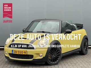 Mini Cabrio Cabrio BWJ 2009 1.6 175 PK Cooper S 108.000KM!! CABRIO | CLIMA | CRUISE | SPORTSTOELEN | LMV | PDC | MULTIFUNCT. STUUR | ISOFIX