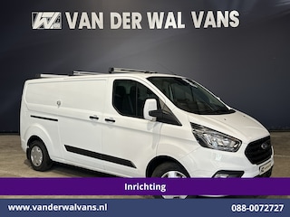 Ford Transit Custom 2.0 TDCI 108pk L2H1 Inrichting Euro6 Airco | Navigatie | Apple Carplay | LED | Cruisecontrol 2650kg Trekhaak, Android Auto, Parkeersensoren, Dakdragers, Verwarmde voorruit, Bijrijdersbank
