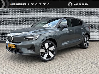 Volvo EC40 Single Motor Extended Range Ultra Europa Black Editon | 82 kWh | Panoramadak | Keyless | Harman Kardon Audio | Elektrische Achterklep | 360 camera | Stoel-/Stuurverwarming | Adaptieve Cruise | Getint Glas | Luxe Bekleding |