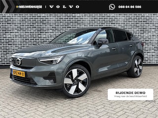 Volvo EC40 Single Motor Extended Range Ultra Europa Black Editon | 82 kWh | Panoramadak | Keyless | Harman Kardon Audio | Elektrische Achterklep | 360 camera | Stoel-/Stuurverwarming | Adaptieve Cruise | Getint Glas | Luxe Bekleding |