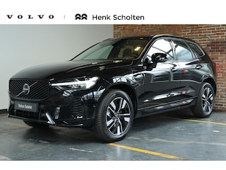 Volvo XC60 T6 Plug-in hybrid AWD Plus Dark | Head-Up display | Semi-Electrische Wegklapbare trekhaak | 360° Parkeercamera | Parkeersensoren voor + achter | Google infotainment | Parkeerverwarming | Panoramadak |