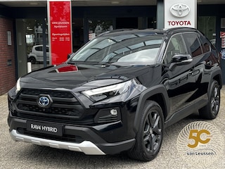 Toyota RAV4 2.5 Hybrid AWD ADVENTURE STOEL/STUURVERWARMING BLIND-SPOT AD-CRUISE 360-CAMERA APPLE/ANDROID