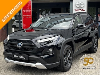 Toyota RAV4 2.5 Hybrid AWD ADVENTURE STOEL/STUURVERWARMING BLIND-SPOT AD-CRUISE 360-CAMERA APPLE/ANDROID