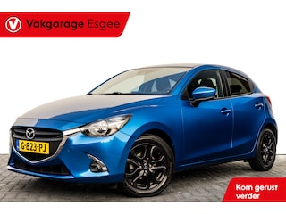 Mazda 2 1.5 90 PK Skyactiv-G Sport Selected | Ned Auto | 64 DKM | | Navigatie audio Dab  |  Cruise control | Zwart 16 Inch Lmv | Getint glas achter |