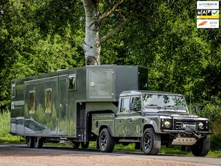 Land Rover Defender 2.2 D 130" S Crew Cab x Bolle Trailer|Zonnepanelen|Camper