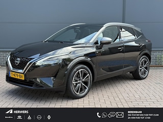 Nissan Qashqai 1.3 MHEV Tekna / Trekhaak / 1400KG Trekgewicht / Panorama / All Season Banden / Head-Up Display / Elektrische Stoelen / 360º Camera / Keyless / Apple Carplay & Android Auto /
