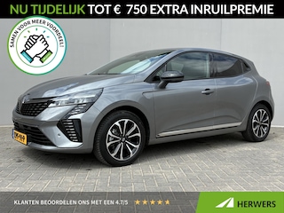 Renault Clio 1.6 E-Tech Full Hybrid 145 techno / Fabrieksgarantie t/m 09-2027 / Achteruitrijcamera / Apple Carplay/Android Auto / Navigatie /  All-Season Banden / Stoel-/Stuurverwarming /