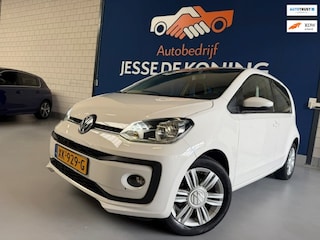 Volkswagen Up 1.0 BMT high up! / bj.2018 / kleur: wit / airco / apple carplay / 5 deurs / NAP met 131104 km.en APK tot 07/2027.