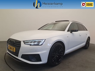 Audi A4 Avant 40 TFSI Sport S line black edition Panorama dak, ACC, Camera