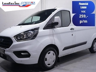 Ford Transit Custom 2.0 TDCI 130 pk L2H1 Trend Automaat Navi, Camera Apple Carplay, Lane Assist, Cruise control, 3-Zits