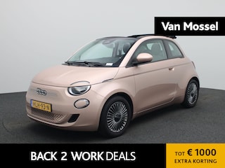 Fiat 500 Icon 42 kWh | Cruise Control | Stoelverarming | DAB | Apple Carplay/Android Auto | lichtmetalen velgen 16" |