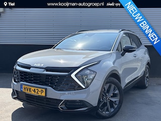 Kia Sportage 1.6 T-GDi Hybrid Dark Edition NL-auto, Nieuw geleverd, BTW-auto, Stoel- & Stuurwiel verwarmd, Parkeersensoren, LMV, LED, Smart Key