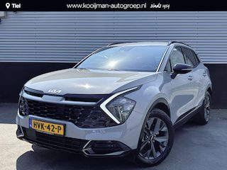 Kia Sportage 1.6 T-GDi Hybrid Dark Edition NL-auto, Nieuw geleverd, BTW-auto, Stoel- & Stuurwiel verwarmd, Parkeersensoren, LMV, LED, Smart Key