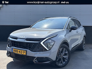 Kia Sportage 1.6 T-GDi Hybrid Dark Edition NL-auto, Nieuw geleverd, BTW-auto, Stoel- & Stuurwiel verwarmd, Parkeersensoren, LMV, LED, Smart Key