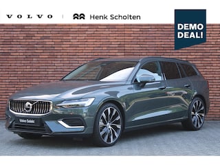 Volvo V60 B4 Essential Edition | Stoel-/ stuurwielverwarming | Driver assist | Extra getint glas | 20'' Lichtmetalen Velgen | Verwarmde achterbank | Parkeersensoren voor + achter | Achteruitrijcamera | Apple carplay/ Android auto