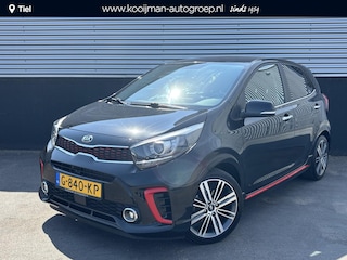 Kia Picanto 1.0 T-GDI GT-Line RMC-Trekhaak, 1e eign. 100PK! Leder, Navigatie, Stoel- & Stuurwiel verwarmd, Climate control, Smart Key,