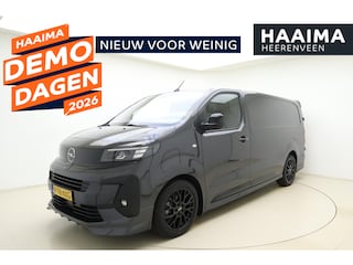 Opel Vivaro Electric L3 75 kWh | DEMO | Lederen bekleding | STX pakket | Navigatie | Stoelverwarming | Keyless | Laadruimte betimmering | Camera | Lichtmetalen velgen black