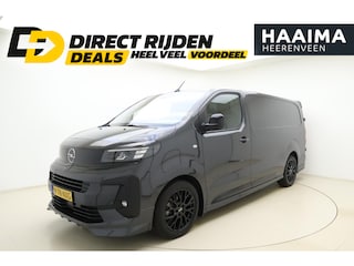 Opel Vivaro Electric L3 75 kWh | DEMO | Lederen bekleding | STX pakket | Navigatie | Stoelverwarming | Keyless | Laadruimte betimmering | Camera | Lichtmetalen velgen black