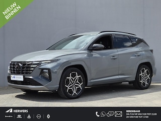 Hyundai Tucson 1.6 T-GDI PHEV N Line 4WD / Dealer onderhouden / Fabrieksgarantie tot 05-2027 / Trekgewicht 1350 kg / Elektrische achterklep / Rondomzicht camera / Stuur- Stoel & Achterbank verwarming / Adaptief cruise control / Keyless Entry/Start /