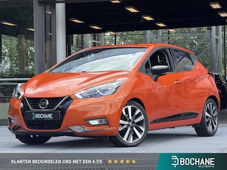 Nissan Micra 1.0 IG-T Tekna Automaat 100PK | Navigatie | BSM | 360 graden camera | Cruise Control | BOSE | Dealeronderhouden | 1ste eigenaar!