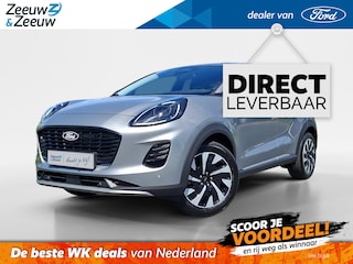 Ford Puma 1.0 EcoBoost Hybrid Titanium | Winterpack | Afn. Trekhaak | Camera | Climate Control | Apple Carplay&Android Auto | Nieuw op voorraad!
