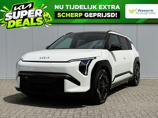 Kia EV3 GT-Line 81.4 kWh | Stoelverwarming voor/achter | stuurverwarming | Dode hoek assistent | Achteruitrijcamera | Elektrische achterklep | Adaptive cruise | Schuif- kanteldak | Carplay | Premium sound system | 19'' Lichtemetalen velgen |