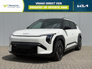 Kia EV3 GT-Line 81.4 kWh | Stoelverwarming voor/achter | stuurverwarming | Dode hoek assistent | Achteruitrijcamera | Elektrische achterklep | Adaptive cruise | Schuif- kanteldak | Carplay | Premium sound system | 19'' Lichtemetalen velgen |