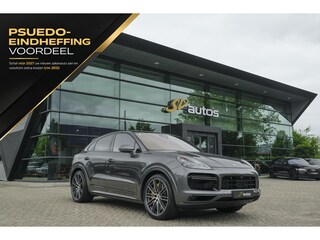 Porsche Cayenne 4.0 V8 Turbo S 680pk E-Hybrid Panoramadak 4-wielsturing Trekhaak PDCC BOMVOL 1e Eigenaar NLauto 22" LMV