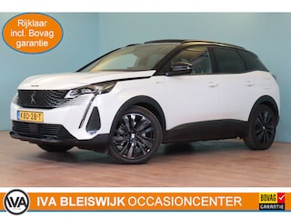Peugeot 3008 1.6 HYbrid4 300 GT Pack Business | NAVI / APPCONNECT | CAMERA + PDC | SCHUIF / KANTELDAK | LEER / MASSAGE-STOELEN | LANE-KEEPING |