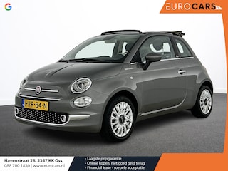 Fiat 500 1.0 Hybrid Dolcevita Cabriolet Climate Control Sportstoelen Parkeersensoren achter Cruise Control DAB Lichtmetalen Velgen
