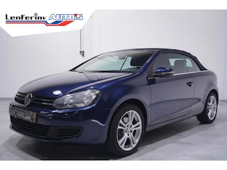 Volkswagen Golf Cabriolet 1.4 TSI comfort navigatie climate-controle electr.pakket electr.kap koplampsproeiers PDC v+a cruise-controle stoelverwarming bleutooth telefonie comfort-pakket 6-speakers