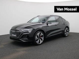 Audi Q8 e-tron 55 quattro S Edition 115 kWh 408 PK | S-line l Adaptive Cruise Control l Panoramadak l Luchtvering | Bang & Olufsen Premium 3D l 360 Camera l Trekhaak l Apple Carplay | Android Auto l Privacy glas l Stoelverwarming voor en achter l