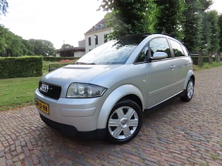 Audi A2 1.4 S Line Electrisch Glazen Panoramadak Ecc Lm Velgen***Dealer Onderhouden***Apk t/m 13-4-2027***