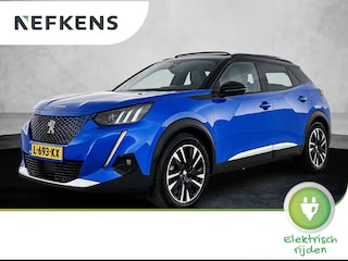Peugeot 2008 SUV EV GT Pack 50 kWh 136pk | Accu 93% | Navigatie | Panoramisch schuif-kanteldak | Achteruitrijcamera | Sportstoelen leder/alcantara | Stoelverwarming | Full Led koplampen | 3D Cockpit | Keyless | Adaptieve Cruise Control | Dodehoeksensor | Apple Carplay / Android Auto | DAB+ radio | Draadloze telefoonlader | Donker getint glas | 18" lichtmetalen velgen |