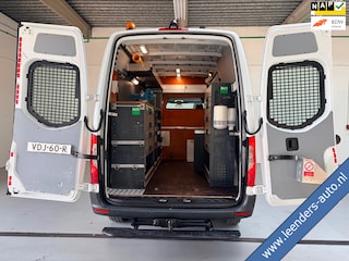 Mercedes-Benz Sprinter Automaat Servicewagen 314 2.2 CDI 140PK L2H2 euro6 BOTT, Victron V230, Standkachel Trekhaak RIJKLAARPRIJS