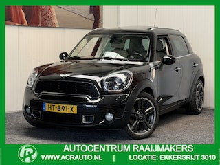 Mini Countryman 1.6 COOPER S ALL4 CHILI LEDER PANORAMA SCHUIF/KANTELDAK NAVIGATIE CRUISE CONTROL STOEL EN VOORRUITVERWARMING MISTLAMPEN VOOR 18"LICHTMETALEN VELGEN PDC ZEER MOOI !!