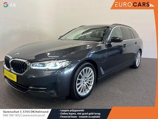 BMW 5-serie Touring 530e High Executive Panoramadak Navigatie Apple Carplay Android Auto 360 camera Parkeerhulp Cruise Control Adaptieve LED-koplampen Stoelverwarming Leder Climate Control Lichtmetalen velgen Privacy Glass