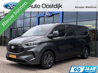 Ford Transit Custom 300 2.0 TDCI L1H1 Limited 170PK Automaat Stoel/Stoel Adaptieve Cruise Blind-Spot Trekhaak Navi Stuur/stoelverwarming *Nieuwstaat*
