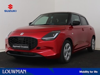 Suzuki Swift 1.2 Select Smart Hybrid | 16" Velgen | Stoelverwarming | Lederen Stuurwiel | Apple Carplay & Android Auto |