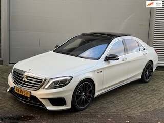 Mercedes-Benz S-klasse AMG 63 4Matic Lang l 4D Burmester l Keramische Remmen l Panodak l Sfeerverlichting l Entertaintment achter